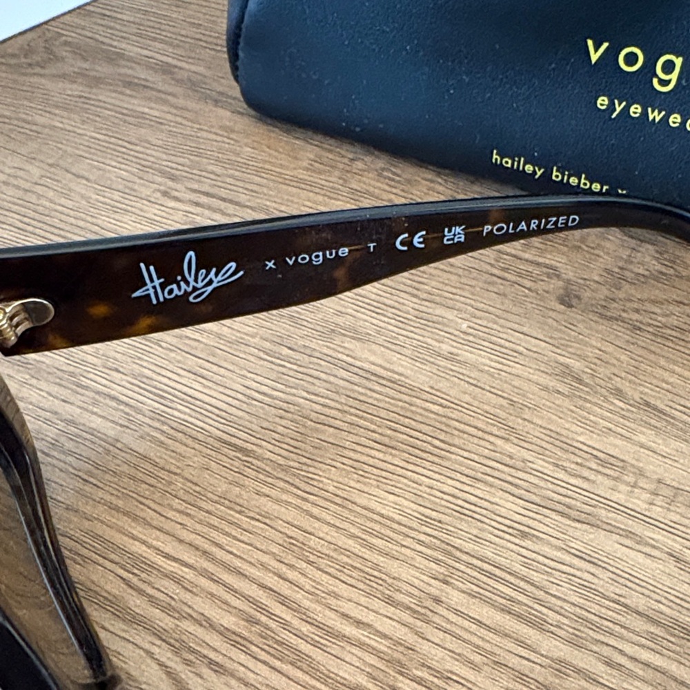Vogue x Hailey Bieber Women's Brown Sunglasses - Picture 2 of 14